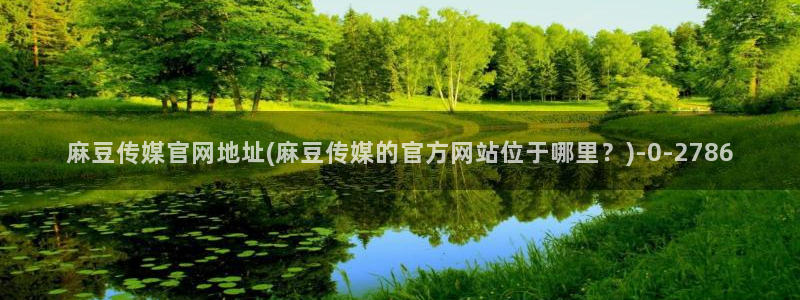 麻豆视频花絮