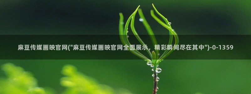 麻豆情感剧情