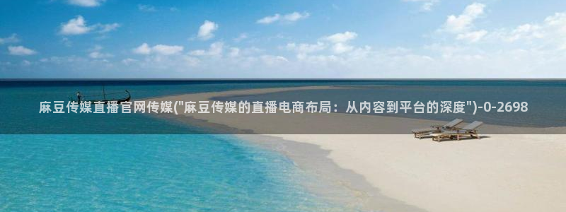 麻豆视频站群文案